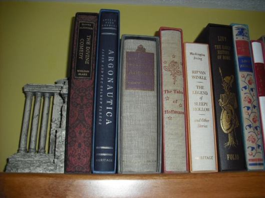 These will never be traded. My Argonautica is simultaneously English and Greek. I might learn Greek one day and read it in the original...