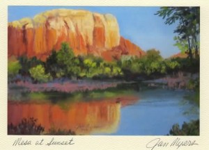 This is a new work: an example of the direction in which Ms. Myers is moving.